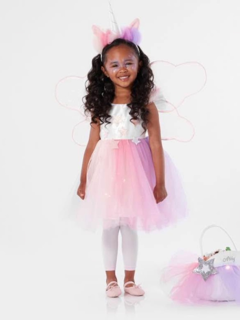 Pottery Barn Kids Pink & Purple Unicorn Tutu Costume